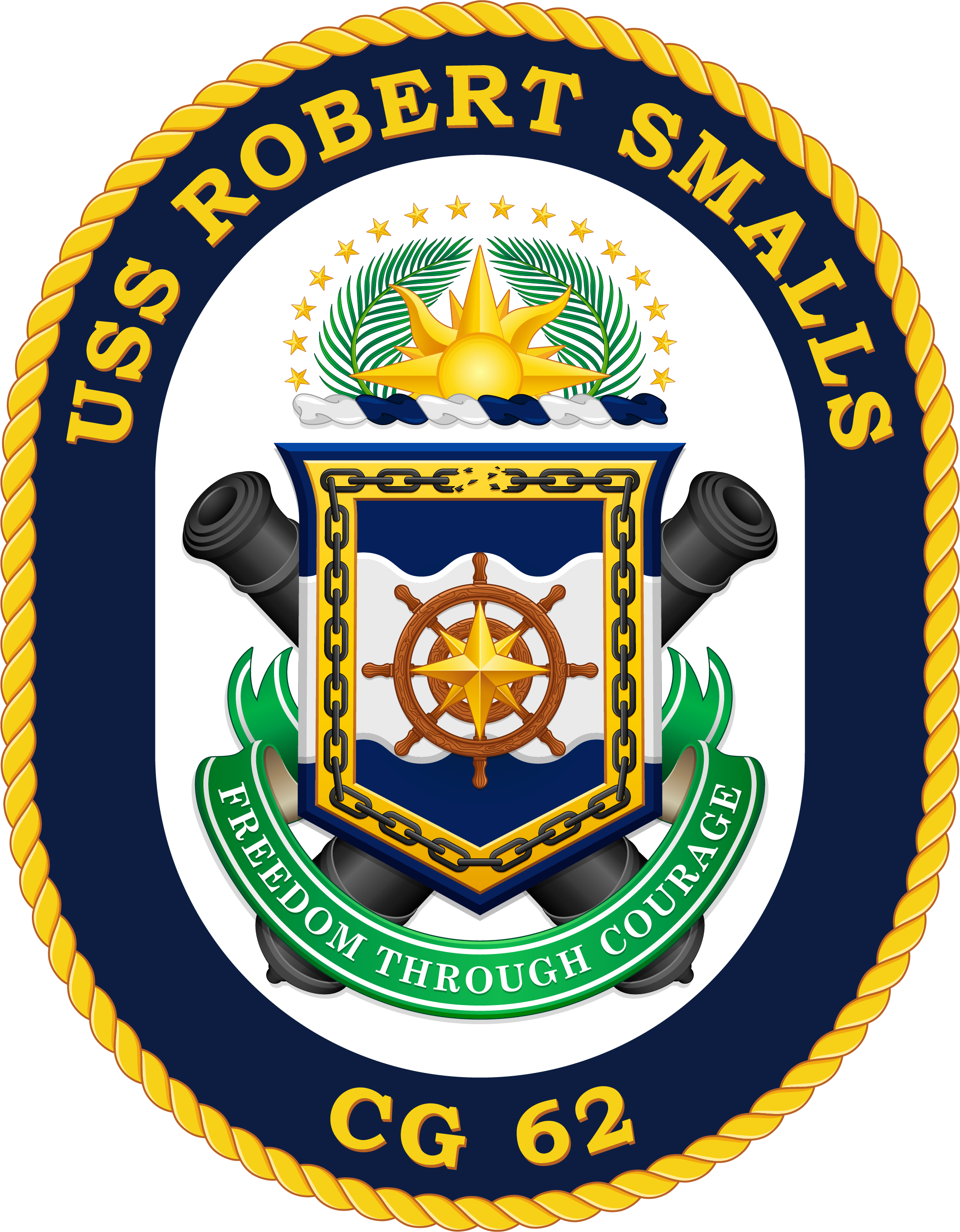 USS Robert Smalls (CG 62) Logo